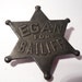 RESERVED Chicago Election. Historical Campaign Button. Early 1900s. Municipal Court Bailiff Dennis Egan.