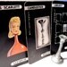 REDUCED Miss Scarlet did it with the Candlestick in the Library. Vintage Cluedo / Clue Game Cards. Early 1950s. Upcycle.