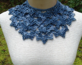 Crochet Pattern PDF - Beaded Crochet Jewelry Set - PA-142