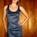 Silver Blue Mini Dress