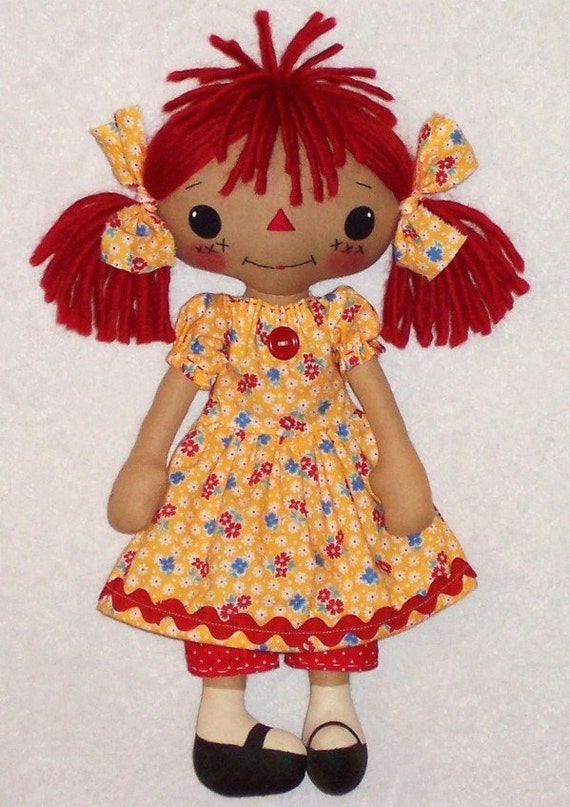 Autumn Annie Nancy Ann PDF e-Pattern for primitive Raggedy Ann