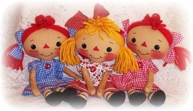 small rag dolls