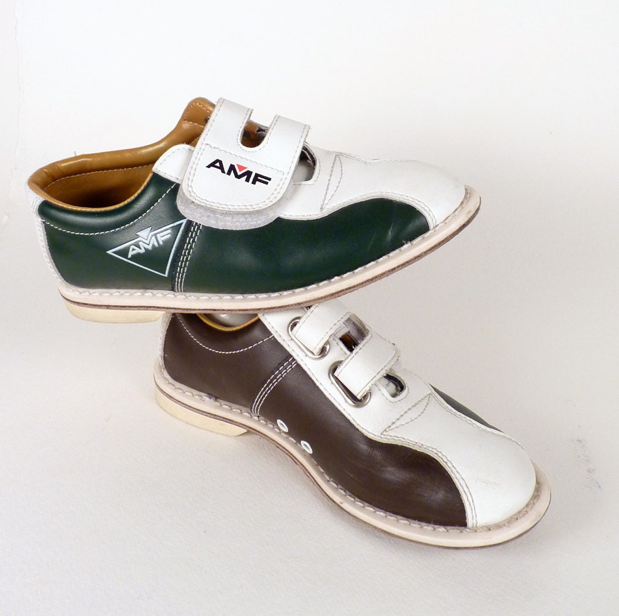 Vintage Bowling Shoes AMF Women's or Child's Brown