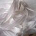 Pure Silk Ribbon White Color 1 inch wide 5 yards LIMITED SUPPLY