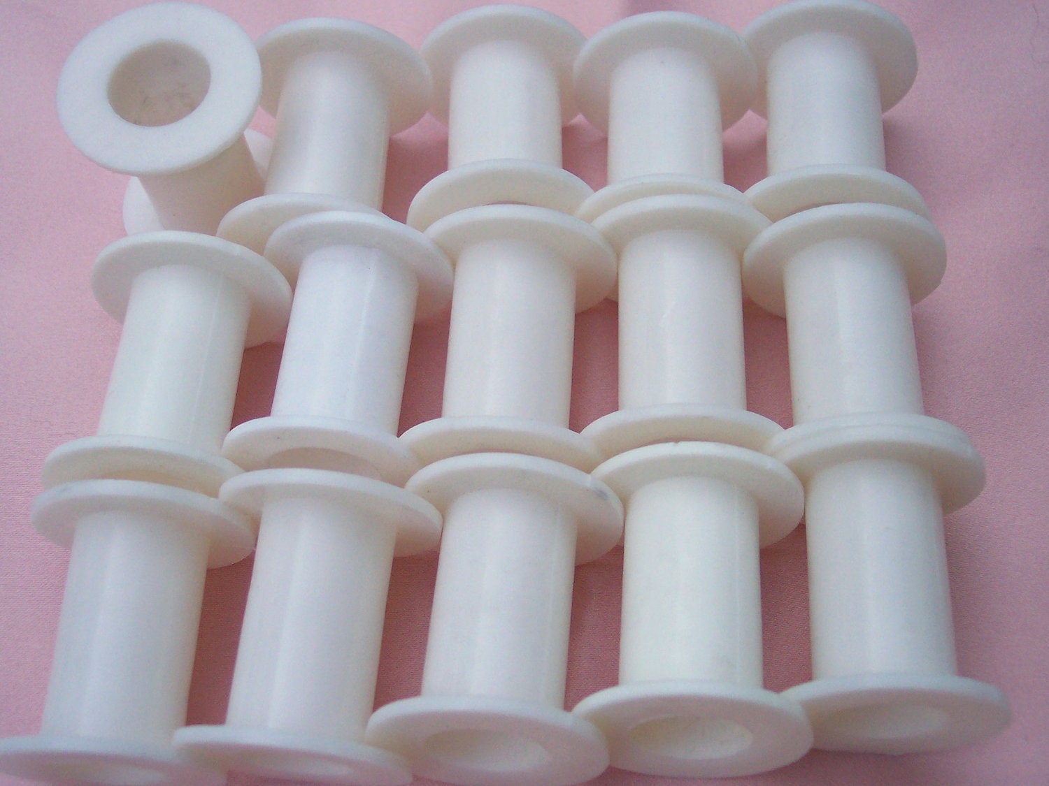 Empty Plastic Ribbon Spools SALE