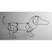 Large Dachshund (Wire Sculpture)
