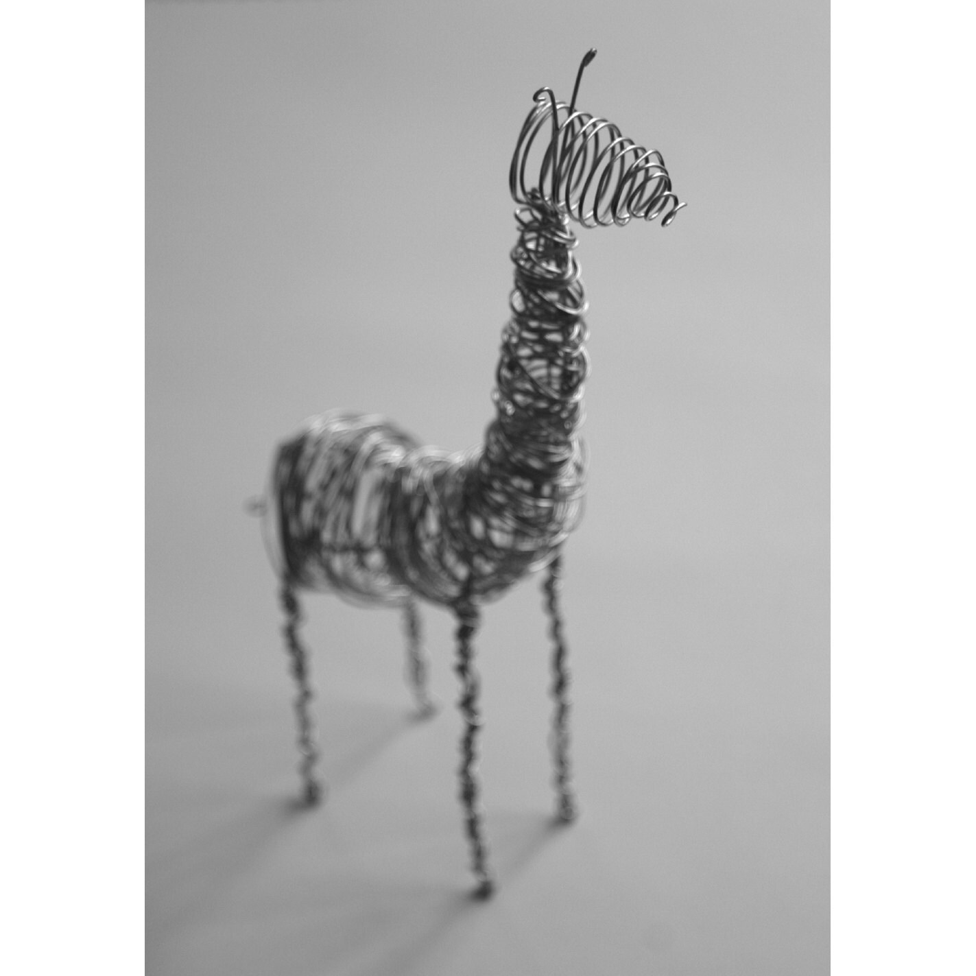 Giraffe Wire Sculpture