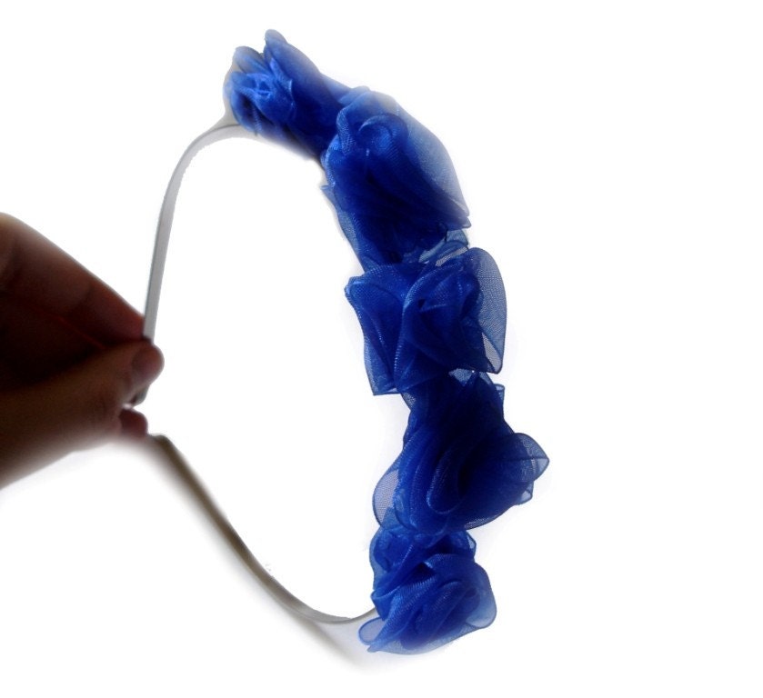 sapphire love rose garden tiara for weddings