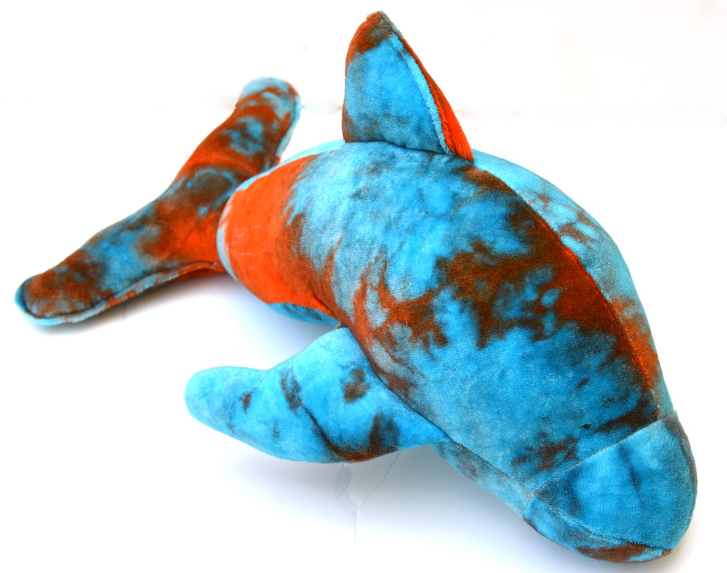 rainbow stuffed dolphin