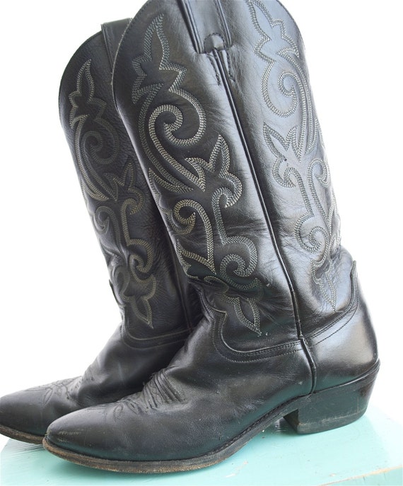 Vintage Cat�s Paw Mens Black Boots…SALE Vintage Cat�s Paw Mens Black Boots…SALE