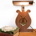 Vintage Lyre Lamp for Piano Top