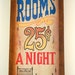 Antique Hotel Signage