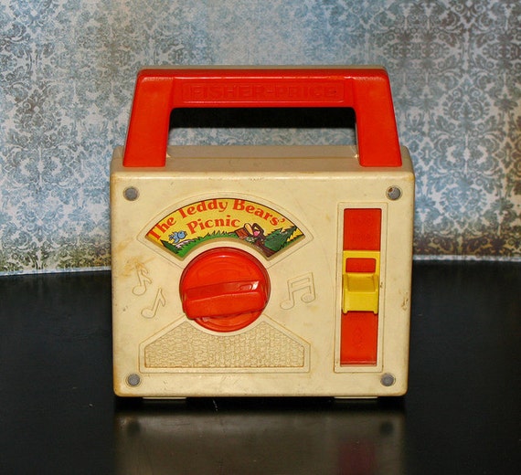 fisher price radio vintage