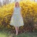 Vintage 1950s Dress Set Spring & Summer Floral Pleated Skirt and Sleeveless Blouse in Colorful Soft Lightweight Crepe Womens XS to Small