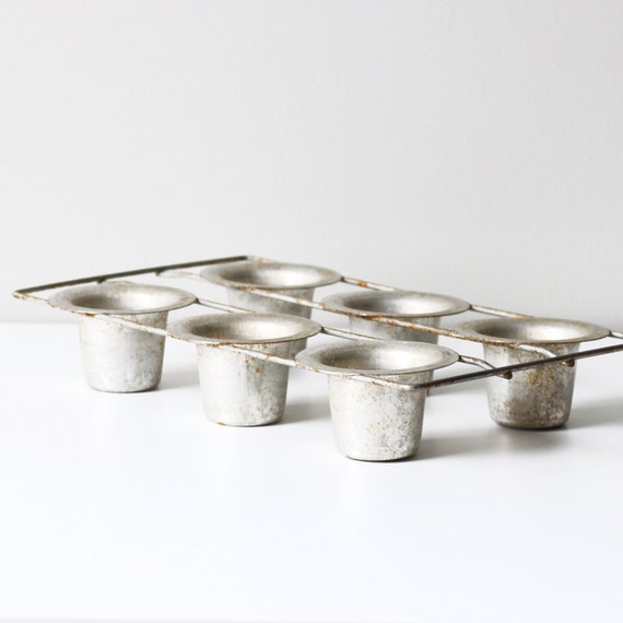 RESERVED vintage popover baking pan