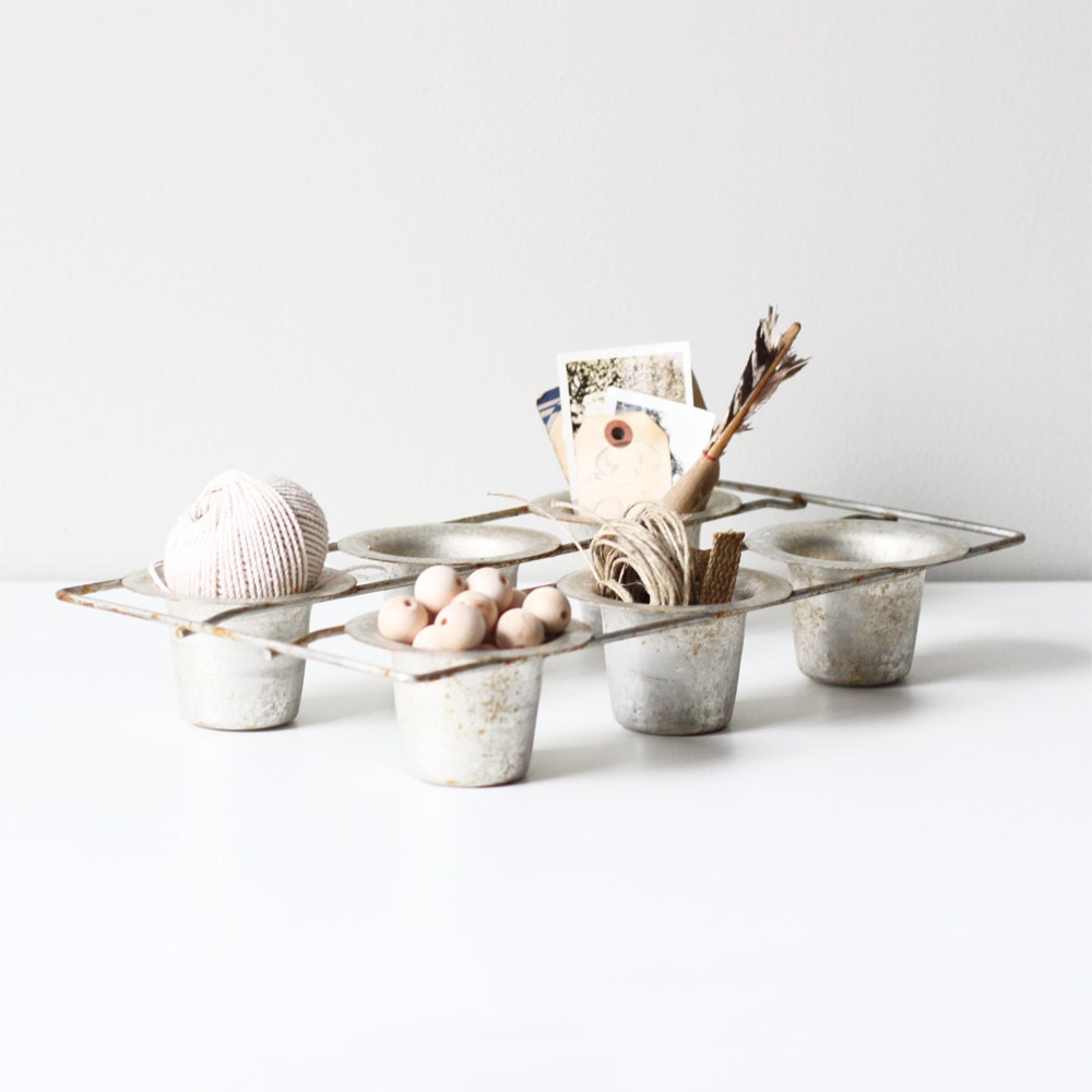 RESERVED vintage popover baking pan