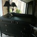 Windsor Antique Dresser with Mirror . Vintage Farmhouse