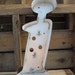 Industrial Vintage Metal Wall Letter - i - Salvage Aluminum