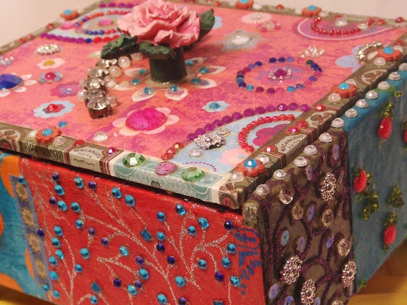 Decorative Box Decorated Box Obsessively Embellished