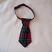 Tartan Necktie for Cats
