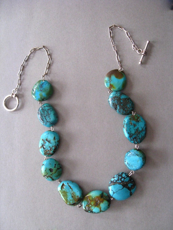 Turquoise Necklace Ralph Lauren Style