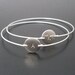 RESERVED 6 Custom Initial Bracelets, Personalized Bridesmaid Gifts, Monogram,