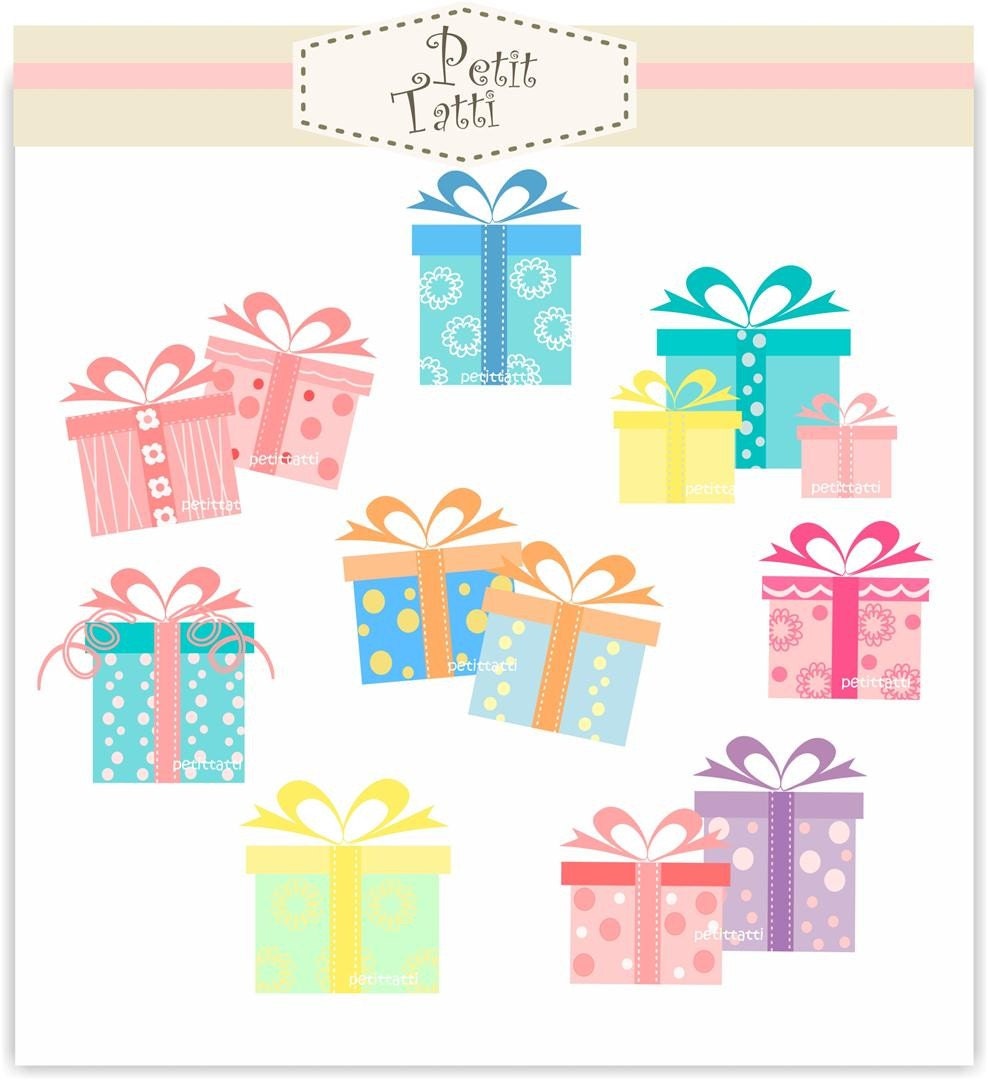 clipart birthday gift boxes - photo #16