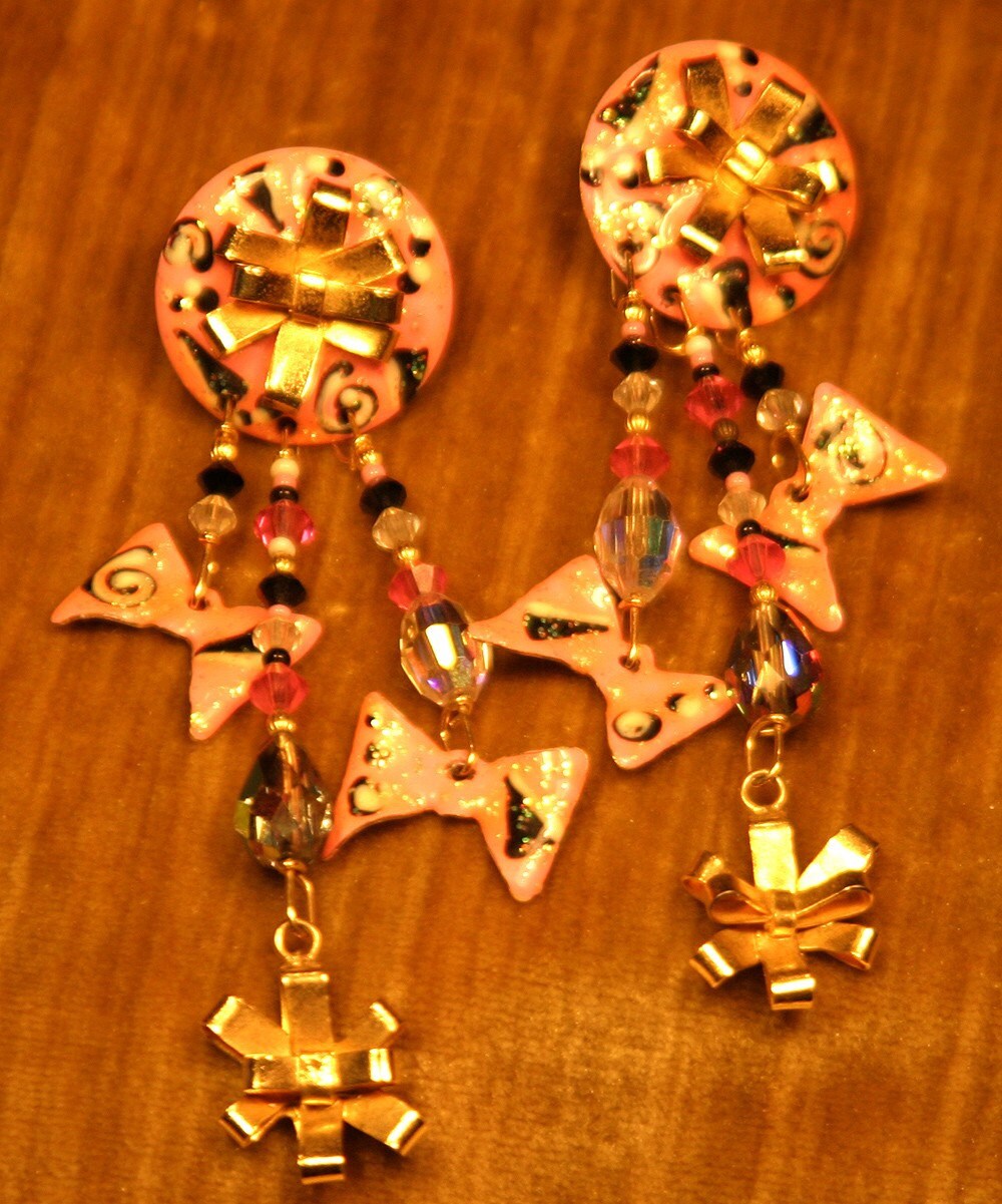 Vintage Lunch at the Ritz Earrings