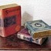 SHAKESPEARE & 2 POETRY BOOKS Dolls House Miniatures 12th scale handmade