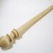 Hair Stick Turned Wooden - Maple - No 14