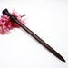 Hair Stick Turned Wooden - Wenge - No 17