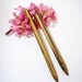Sale 25% off Wooden Hair Sticks - Mini - Bocote - 4 5/8 inches (11.747 cm) - No 23