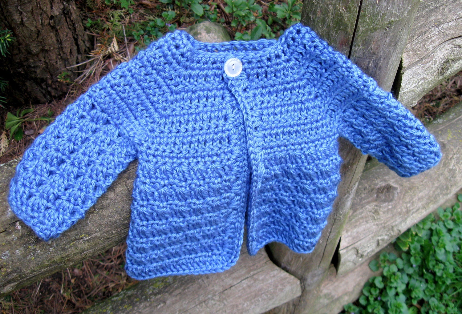 Crochet Pattern Baby Sweater Perfect for Boys or Girls