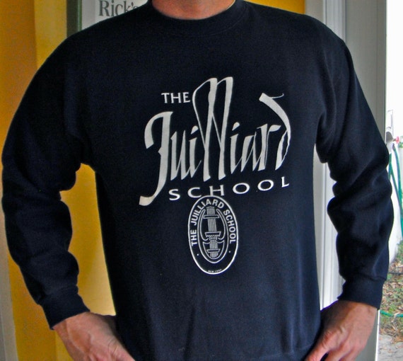 Vintage Juilliard School sweatshirt navy blue size large