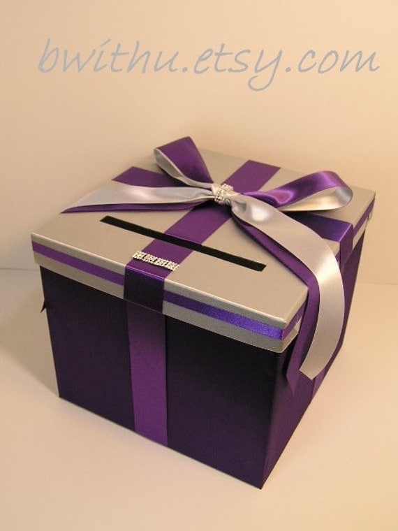 Gift Card Box Ideas Wedding card box gift card