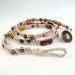 Leopard Jasper, Natural Hemp Wrap Bracelet