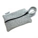 iPhone 4 Case / iPod Case / iPhone 4 Fabric Case / iPhone Hoodie Case (Light Grey - Black)