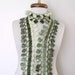Green Spring Scarf -Ready For Shipping