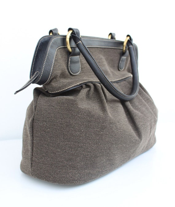 Items similar to Brown Chocolate Color Handbag on Etsy