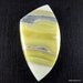 SALE: Rare Utah Green Yellow Banded Serpentine Designer Cabochon