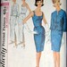 1960s Uncut Vintage Pattern- Wiggle Dress and Jacket - Bust 34- Simplicity 5658
