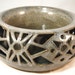 Double-Walled Planter with Geometric Snow Flakes