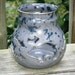 Bear Luminary Candle Holder with Salmon Fish
