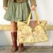 Dream Weekender- Vintage Velvet and Leather
