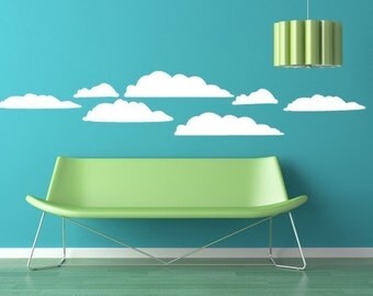Cloud Kit Vinyl Graphic Wall Decal ORIGINAL Designs by DecoMOD Walls