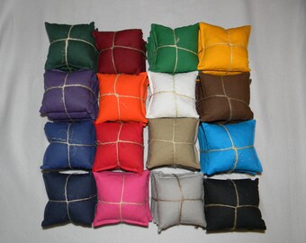 Corn hole bags(set of 8) Regulation size and weight (17 colors) READY TO SHIP