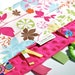 Ribbon Blanket Baby Girl - Whimsical Butterfly with Pink Minky