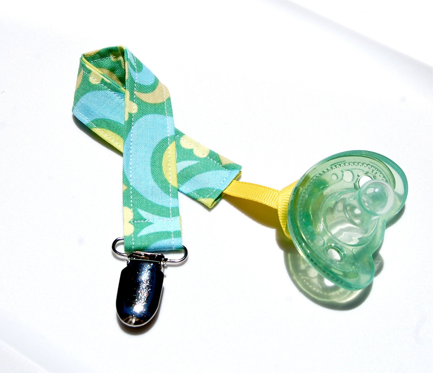 Pacifier Clip Modern Maze Soothie Holder Avent Clip