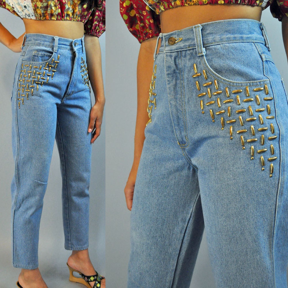 the 80s high waist zara