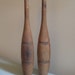 vintage Indian exercise clubs